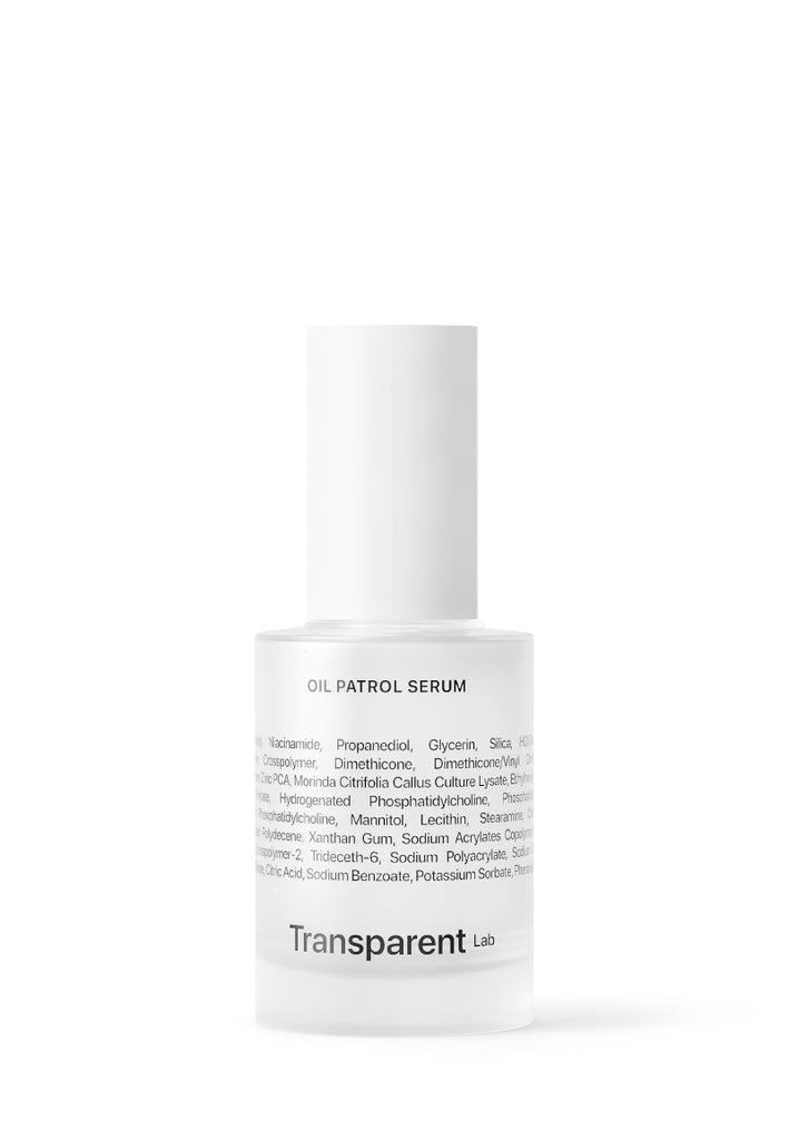 Transparent Lab Oil Patrol Serum
