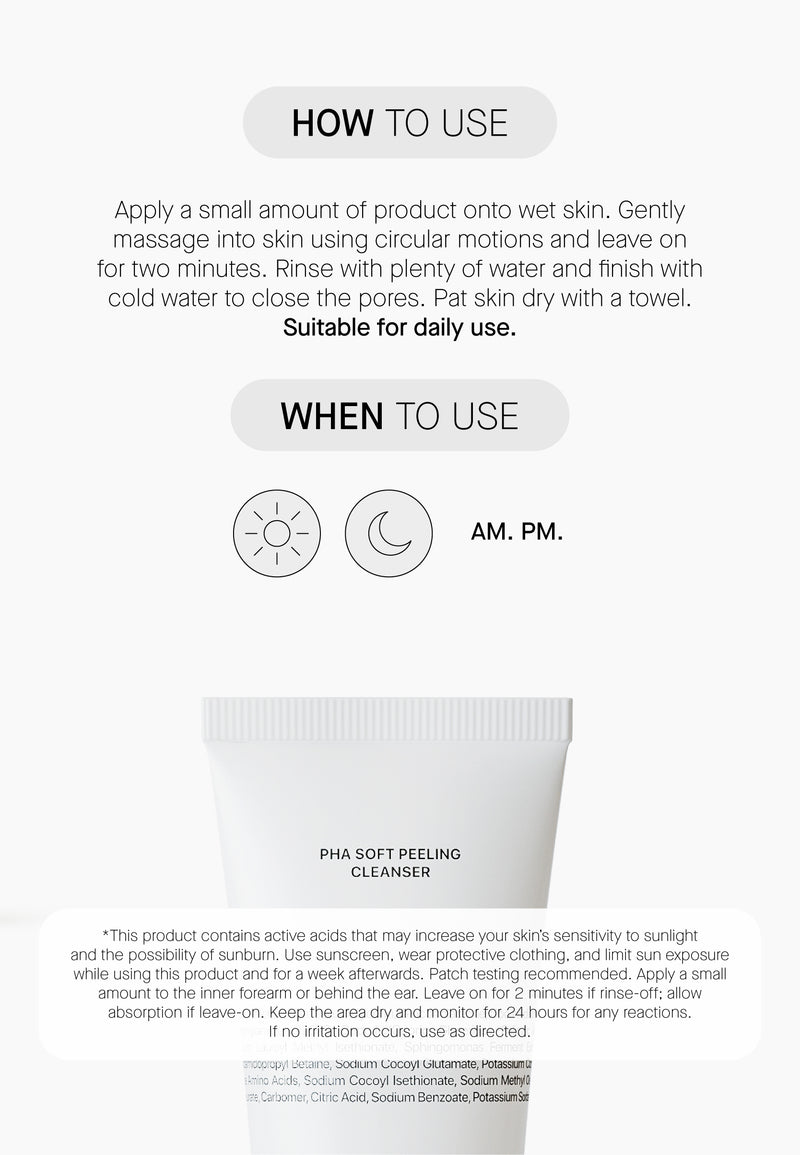 PHA Soft Peeling Cleanser