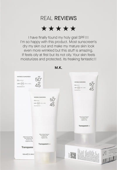Invisible Sunscreen SPF50+