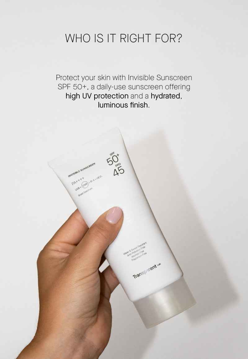 Transparent Sunblock Invisible Sunscreen SPF50+ | Innovativer Sonnenschutz mit transparent…