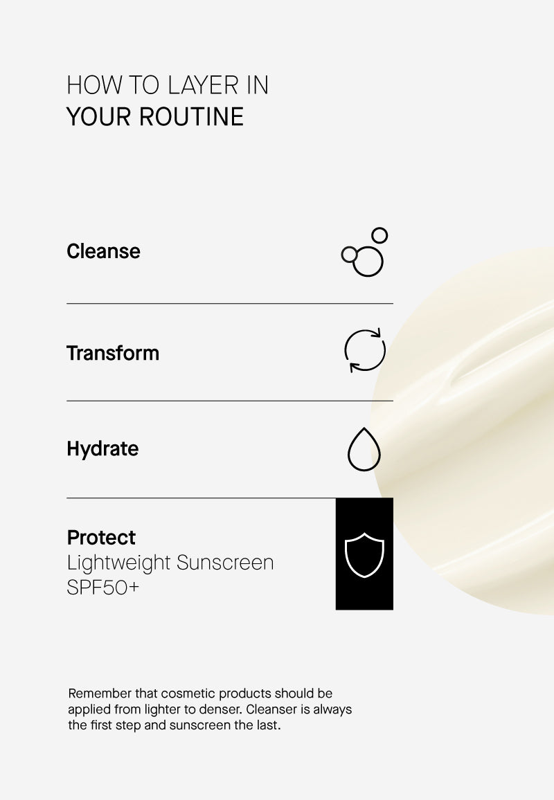 Heavy Sunscreen Lightweight Sunscreen SPF50+ I Transparent Lab – NICHE BEAUTY LAB
