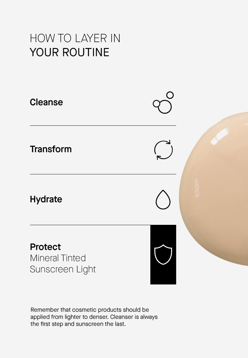 Mineral Tinted Sunscreen Light | Protección solar con filtros físicos…