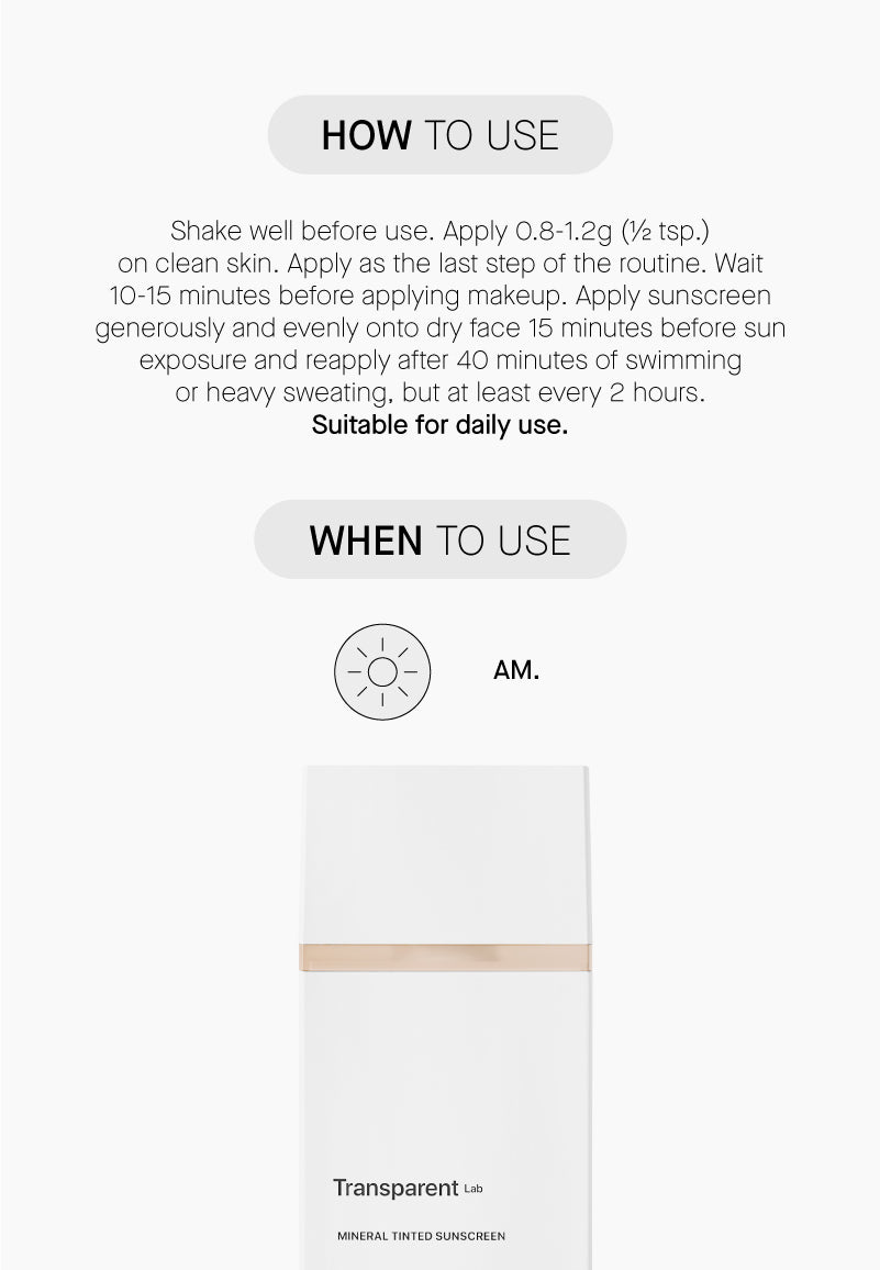Mineral Tinted Sunscreen Light – NICHE BEAUTY LAB