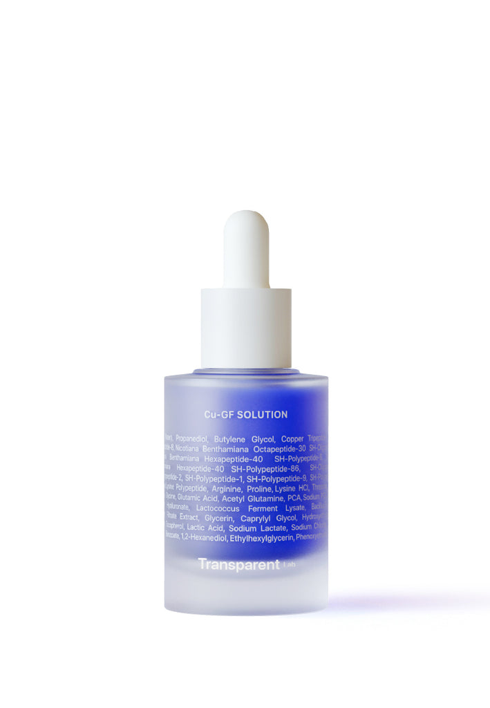 Transparent Lab Cu-Gf Solution