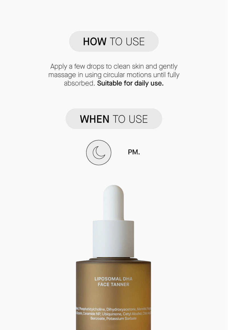 Liposomal DHA Face Tanner